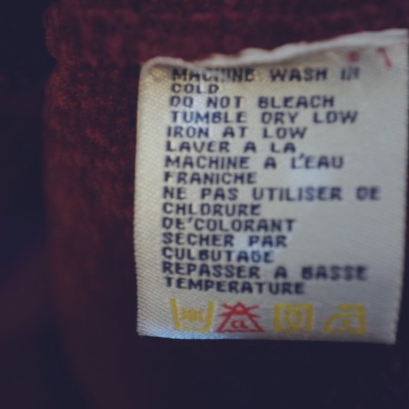 COPY - Vintage Penmans berry Crewneck Pullover Argyle chenille Sweater Mens XL - Picture 8 of 10